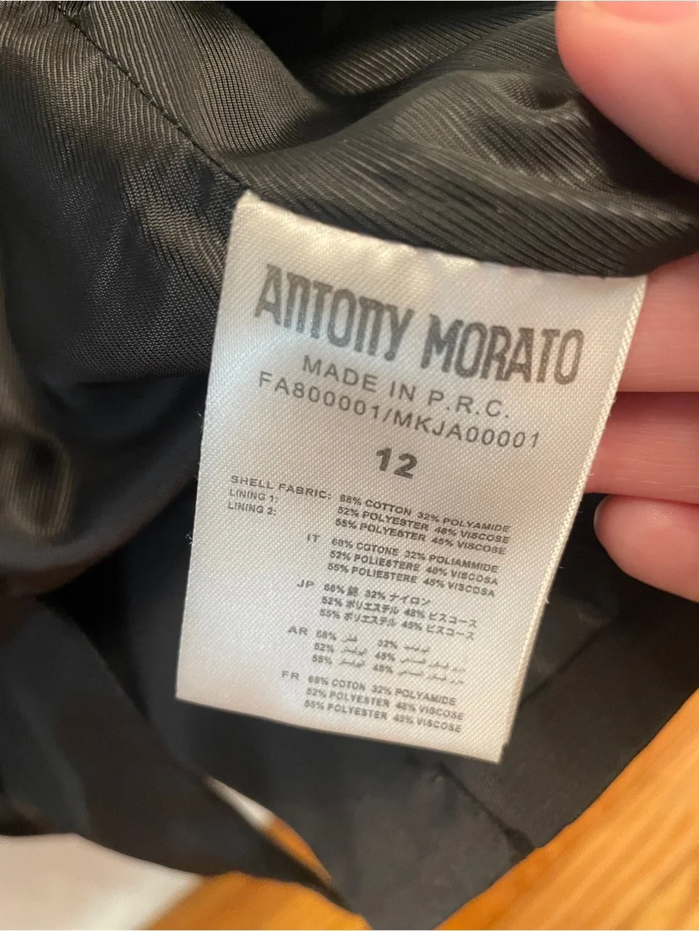 Antony Morato Black Kids Two-Button Blazer